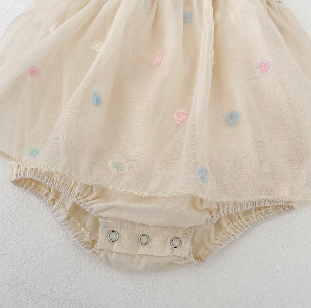 Flower Tulle Dress