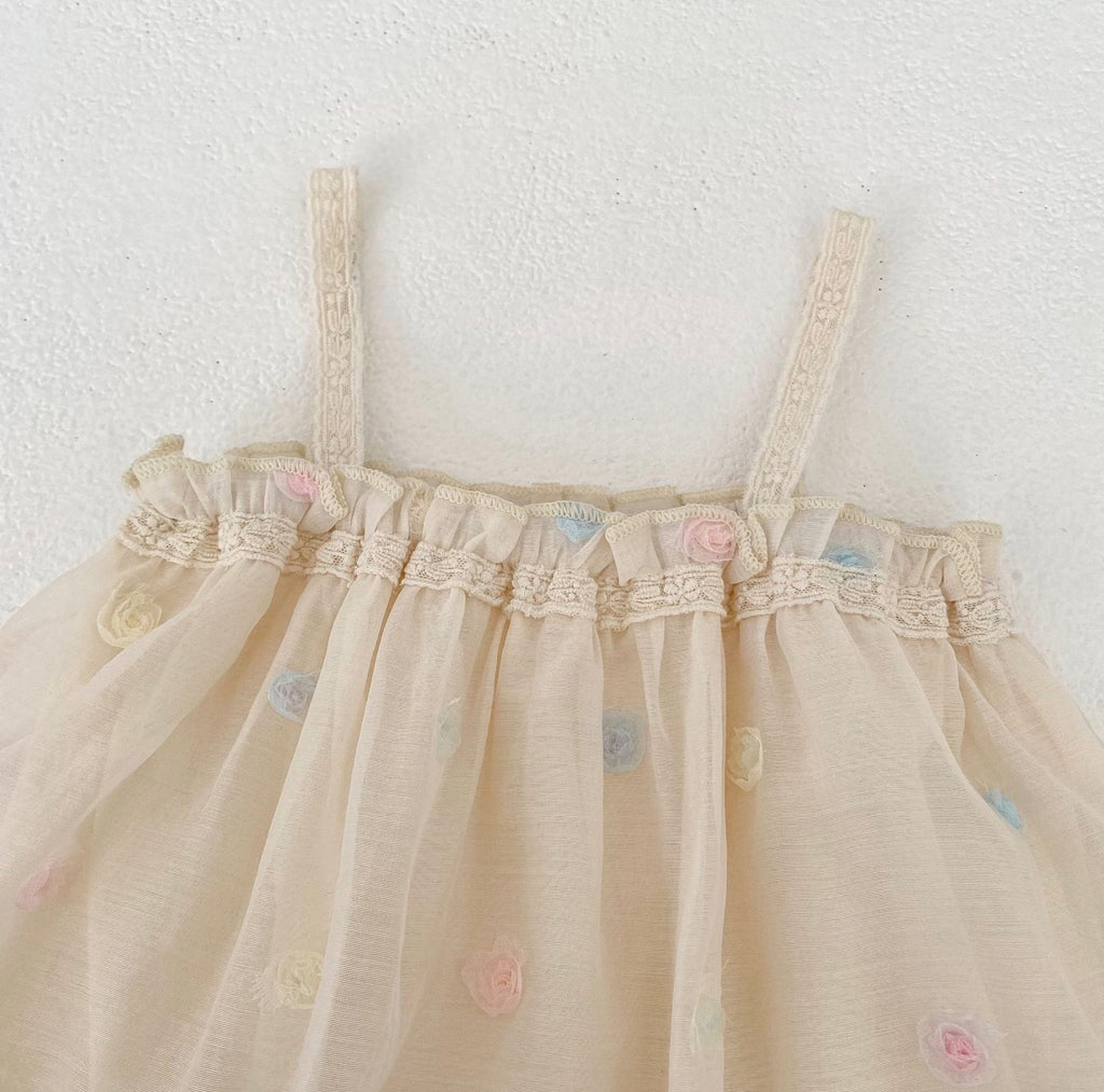 Flower Tulle Dress