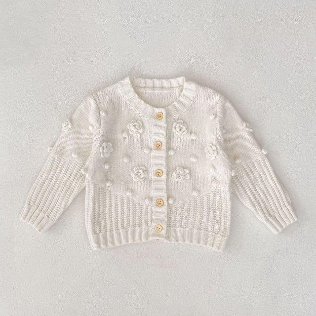 Floral Embroidered Cardigan