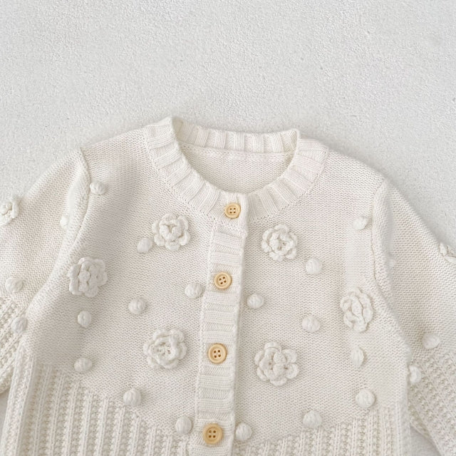 Floral Embroidered Cardigan