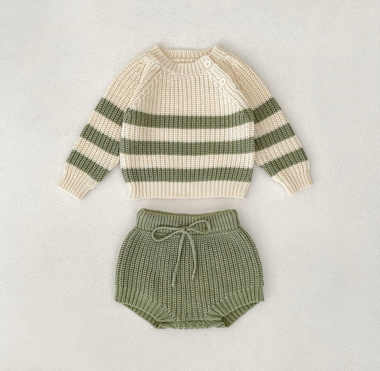 Sage Knit Two-Piece Set