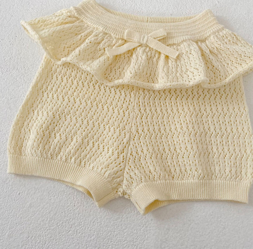 Woven Cherry Two-Piece Set