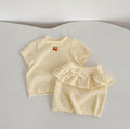 Woven Cherry Two-Piece Set