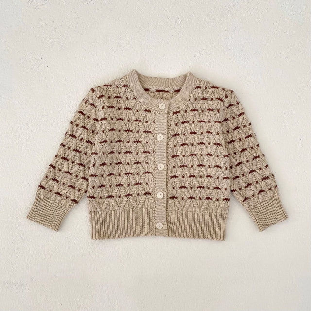 Knitted Cardigan and Bodysuit Set