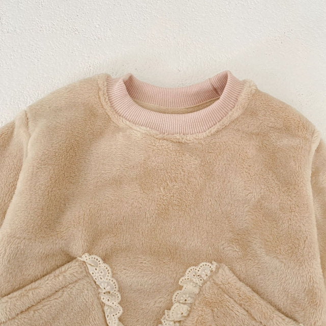 Fleece Pocket Detail Bodysuit